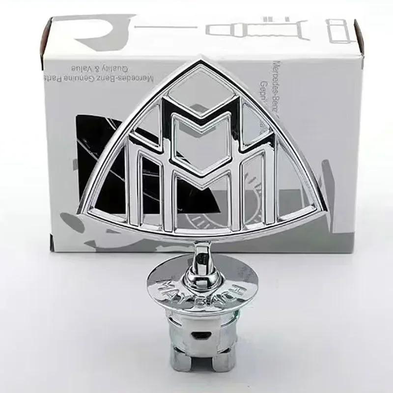Car Engine Hood Emblem Front Bonnet Chrome Mark Accessorie For Mercedes Benz C E S Class W204 W205 W212 W213 W211 W220 W222 W223 JQRST1