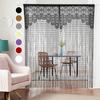 String Door String Curtain Jacquard Wall Closet Curtain Boho Door Drapes  Curtain Decorations