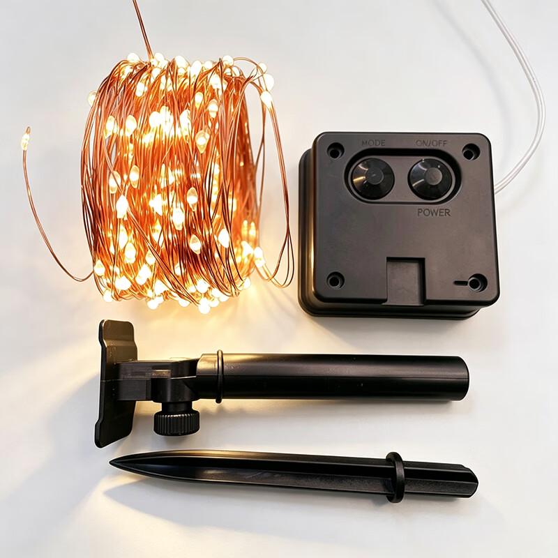 Enpufike LED Solar Copper Wire Fairy Lights
