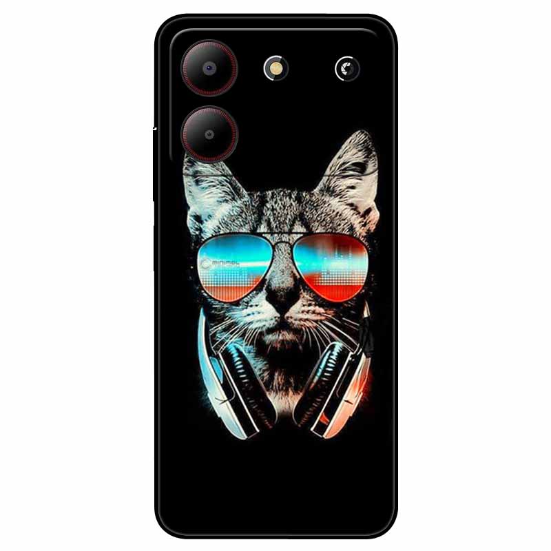 Для ZTE Blade A54 4G Чехол Ударопрочный Мягкий Силикон ТПУ Чехлы для Телефона для ZTE Blade A 54 Funda Расписной для BladeA54 Роскошный Capa
