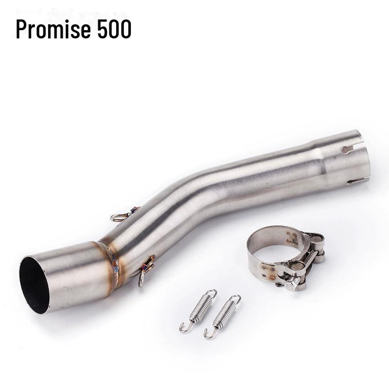 Stainless Steel Middle Section Exhaust for 300AC/300R/300RR/500 Motorcycles