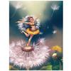 Diy Diamond Painting Cartoon Elf Dandelion Handmade Diamond Embroidery 5d Round Drills Wedding Decor
