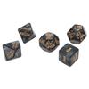 5pcs Valentine"s Day Couple Dice Lovers Bachelor Party Multiple Pose Sexual Dice Toy Black