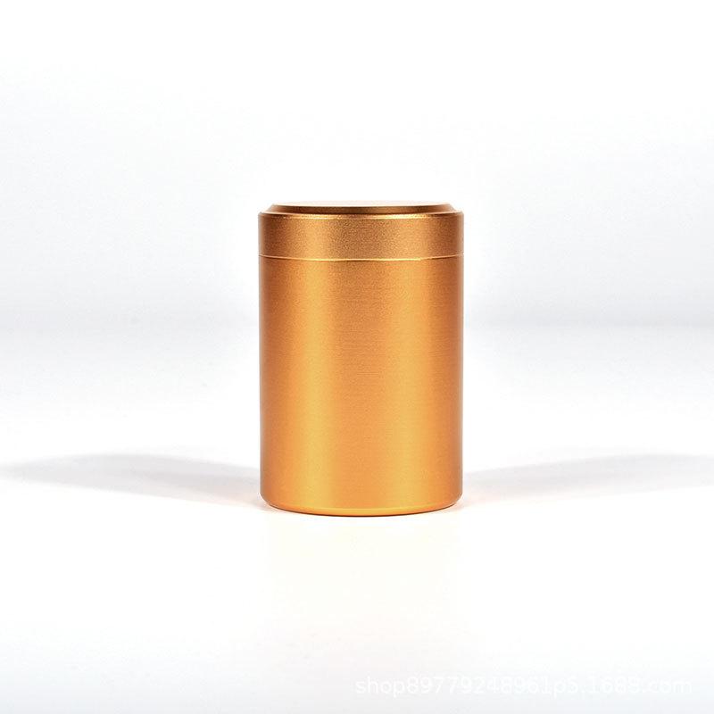 Mini Metal Box Stainless Steel Tea Can Small Travel Portable Container Jar Sugar Coffee Caddy Organizer