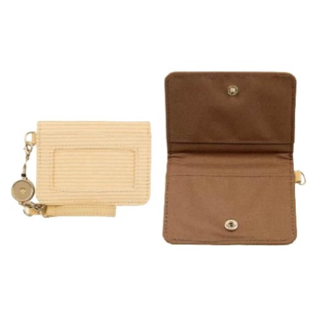 Marimo Craft Snoopy Open Pass Case Yellow Knee Glue x H7 x D1cm W10.8 SPQQ-044