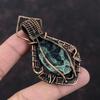 Kambaba Jasper Gemstone Pendant Copper Wire Wrapped Jewelry Elegant Pendant Handmade Wire Wrapped Pendant Dainty Copper Pendant Gift For Mom