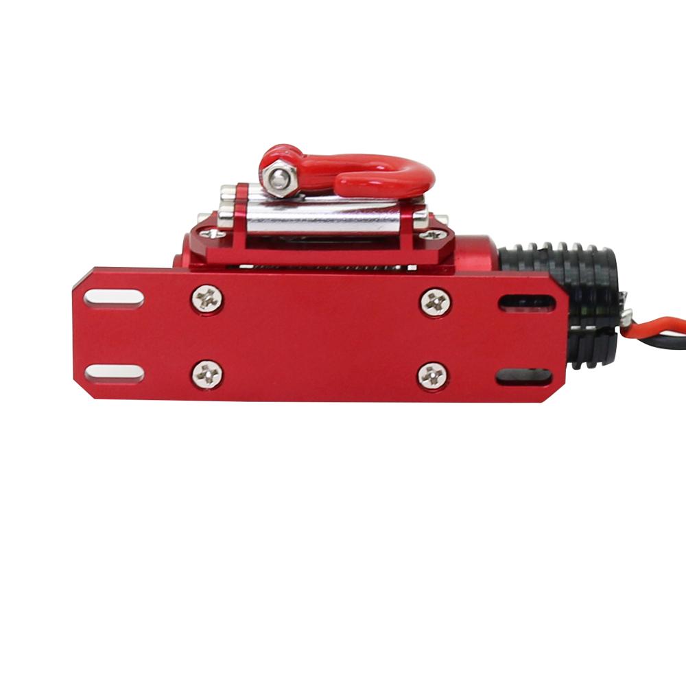 Metal Automatic Simulation Simulated Winch for 1/10 1/12 RC Crawler Car Axial SCX10 III 90046 D90 TRX4 TRX-6 D110 Redcat