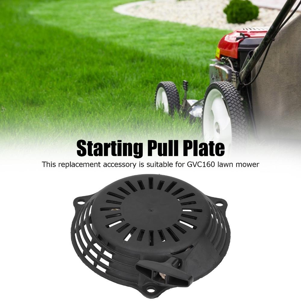 Black Recoil Starter Assembly Replacement Part Lawn Mower Replacement Lawn Mower Engine