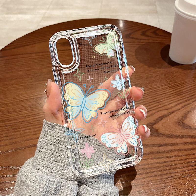 Чехол для телефона с подушкой безопасности для iPhone 11 13 16 Pro Max iPhone 14 15 12 13 Pro Max 16 Plus 7 8 Plus Samsung S24 FE A55 A05S A54 A06 S22 A15 S23 A12 A22 A52S A34