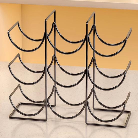 Складная стойка для хранения бутылок с водой, кухонный шкаф, столешница, большая емкость, держатель для кружек, дорожных кружек