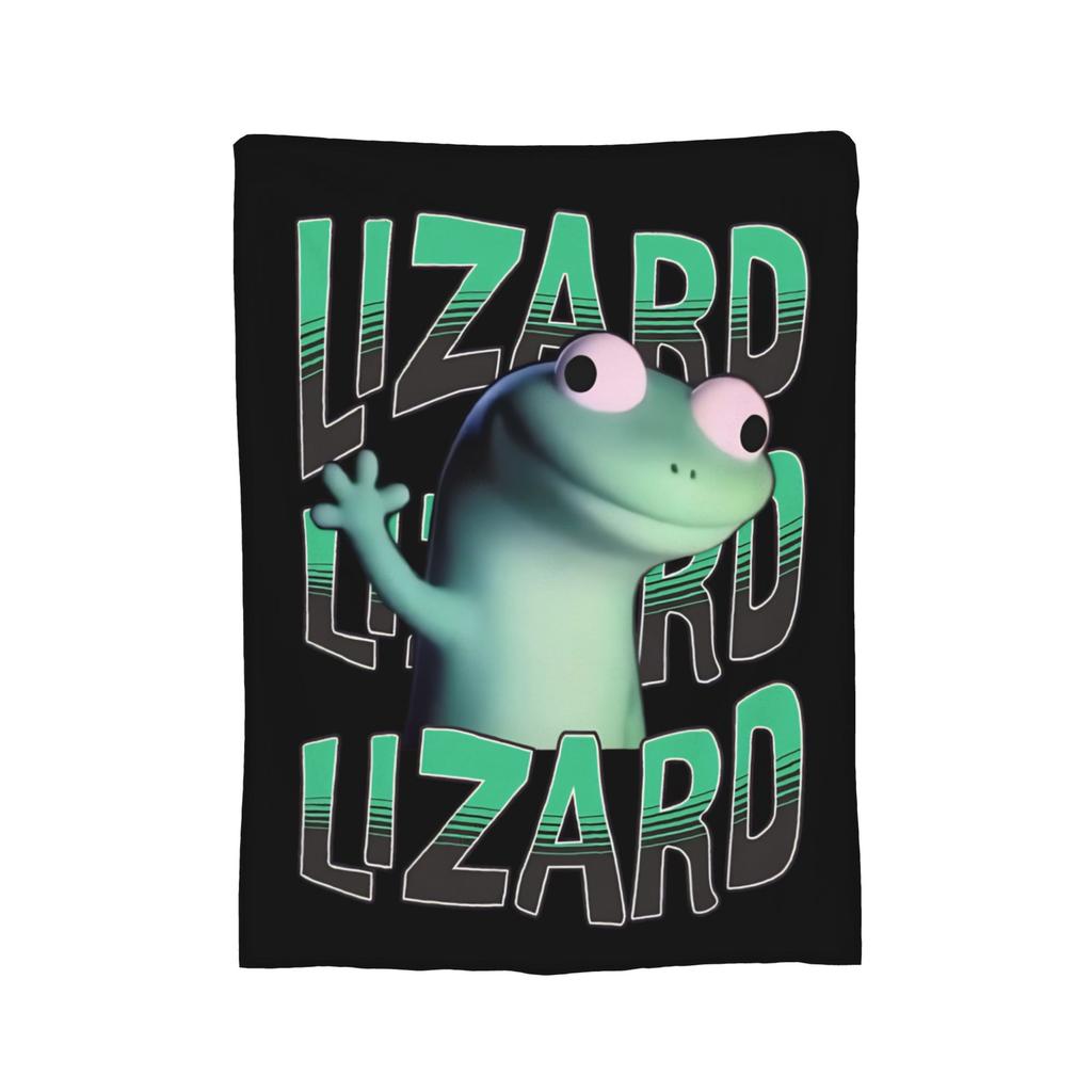 Hoppers Cute Tom Lizard  Retro  Blankets  Flannel Throw Blankets Bedroom Sofa Decoration Ultra-Soft Warm Bedsprea ,
