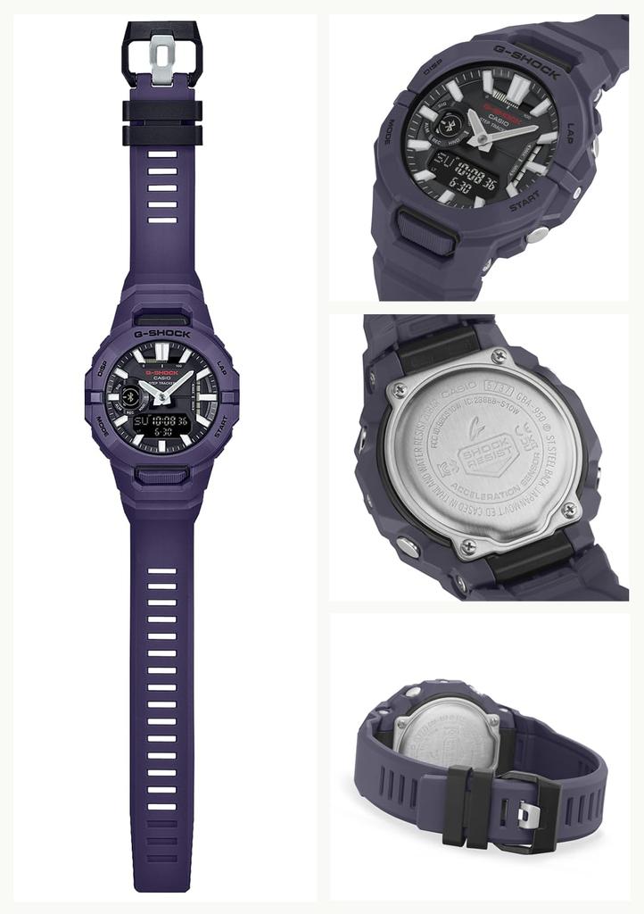 Casio Фиолетовые Часы с Bluetooth и Материалами G-Shock GBA-950-2AJF Мужские Экологичные