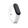 Красочный мягкий силиконовый браслет ремешок для Xiaomi Mi Band 3