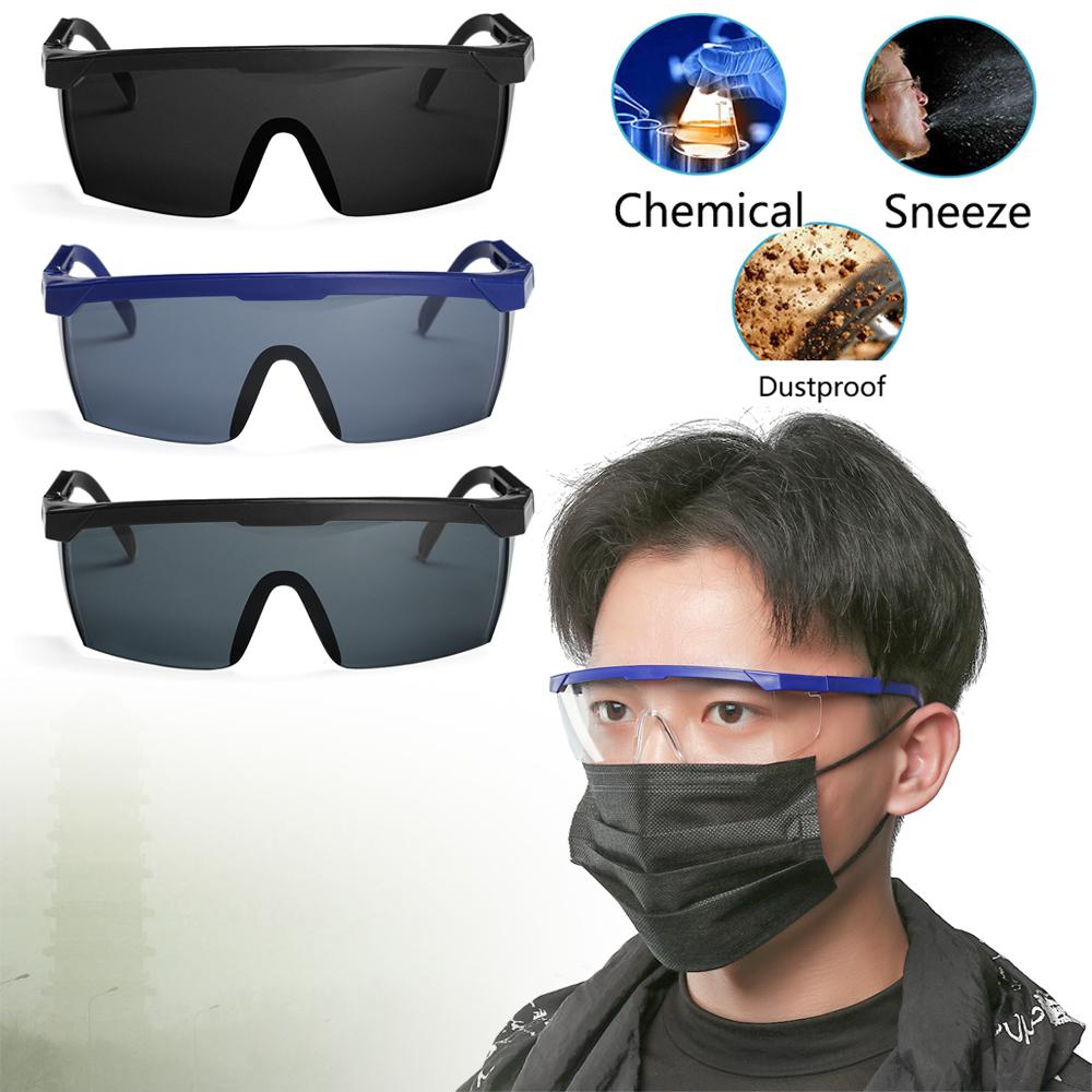 Dustproof Paint Curing Clear Lens UV Lab  Adjustable Protection Glasses Goggles Safety