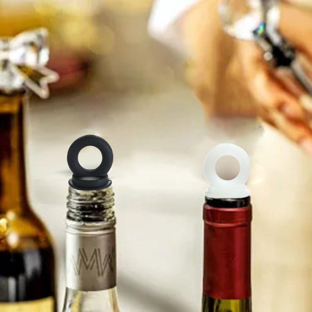 Leakproof Bottle Stopper Silicone Wine Cork Creative Bottles Cap