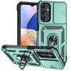 Armor Funda For Samsung A17 5G Case Slide Camera Lens Back Cover For Galaxy A17 A 17 GalaxyA17 Magnetic Ring Stand Protect Cover