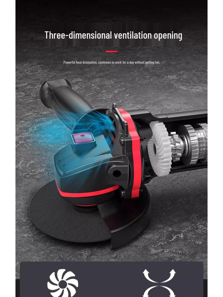 Многофункциональная угловая шлифмашина и полировальная машина высокой мощности для домашнего использования