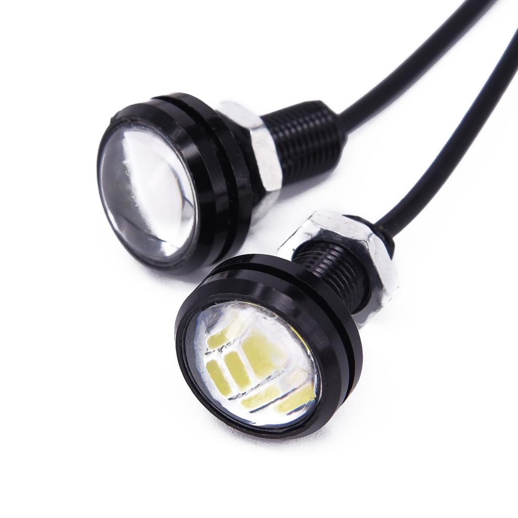 4x автомобильные белые 12 В 15 Вт Eagle Eye светодиодные дневные ходовые лампы Drl резервного света комплект