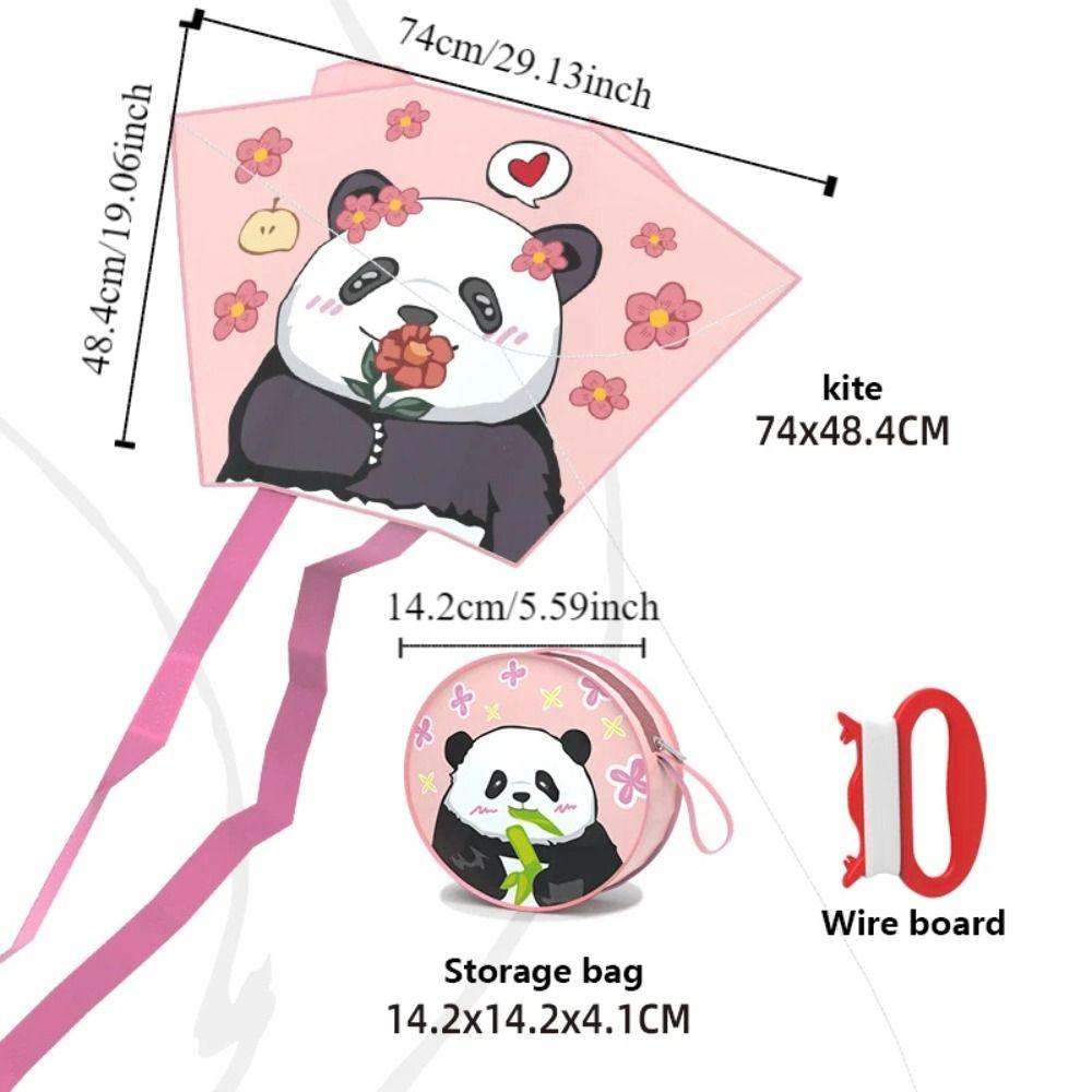Frameless Spring Outing Pocket Kite Handheld Foldable Children Kite Toys  Outdoor Toys