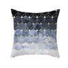 Geometric Sofa Pillow Cover Peach Skin Creative Home Office Cushion Cover Car Cushion