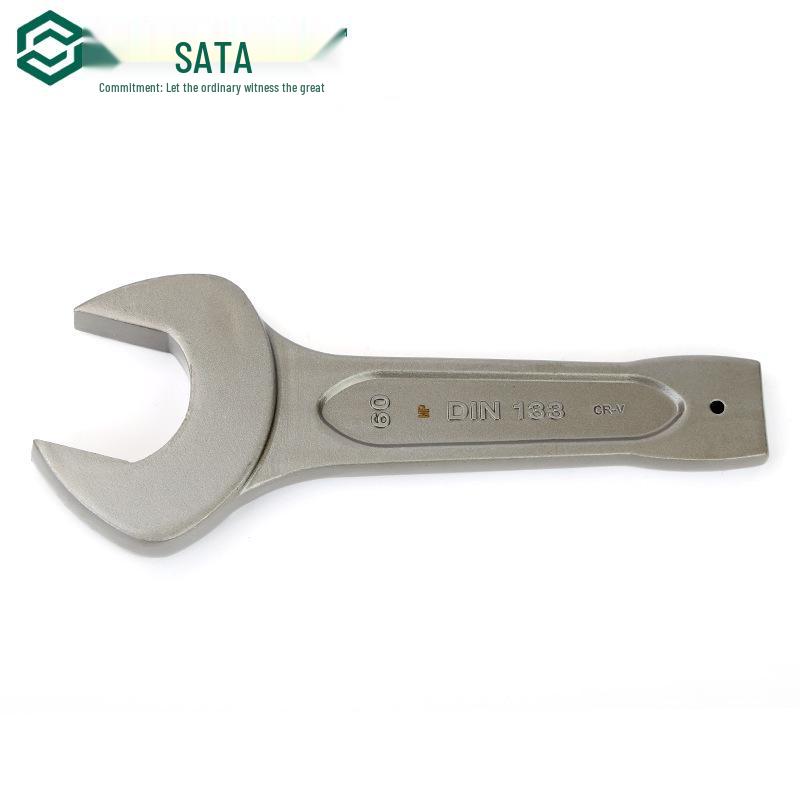 Ударный гаечный ключ SATA с открытым зевом, односторонний 48603-48622 - Прочный ручной инструмент