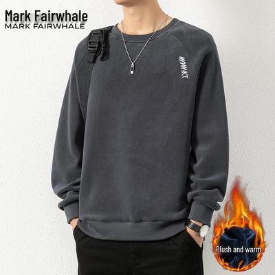Мужской плюшевый свитшот с круглым вырезом Mark Fairwhale