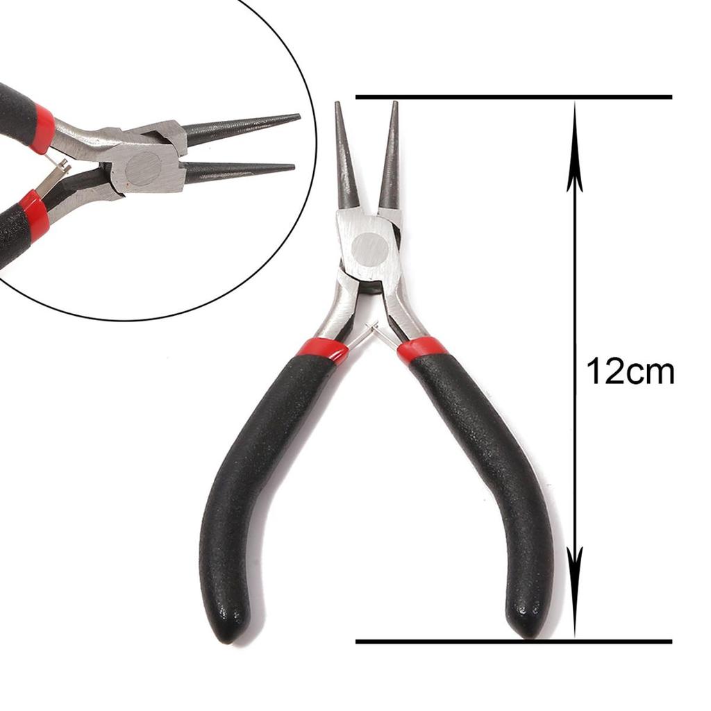 1 Piece Stainless Steel Needle Nose Pliers Jewelry Making Hand Tool DIY Design Equipment