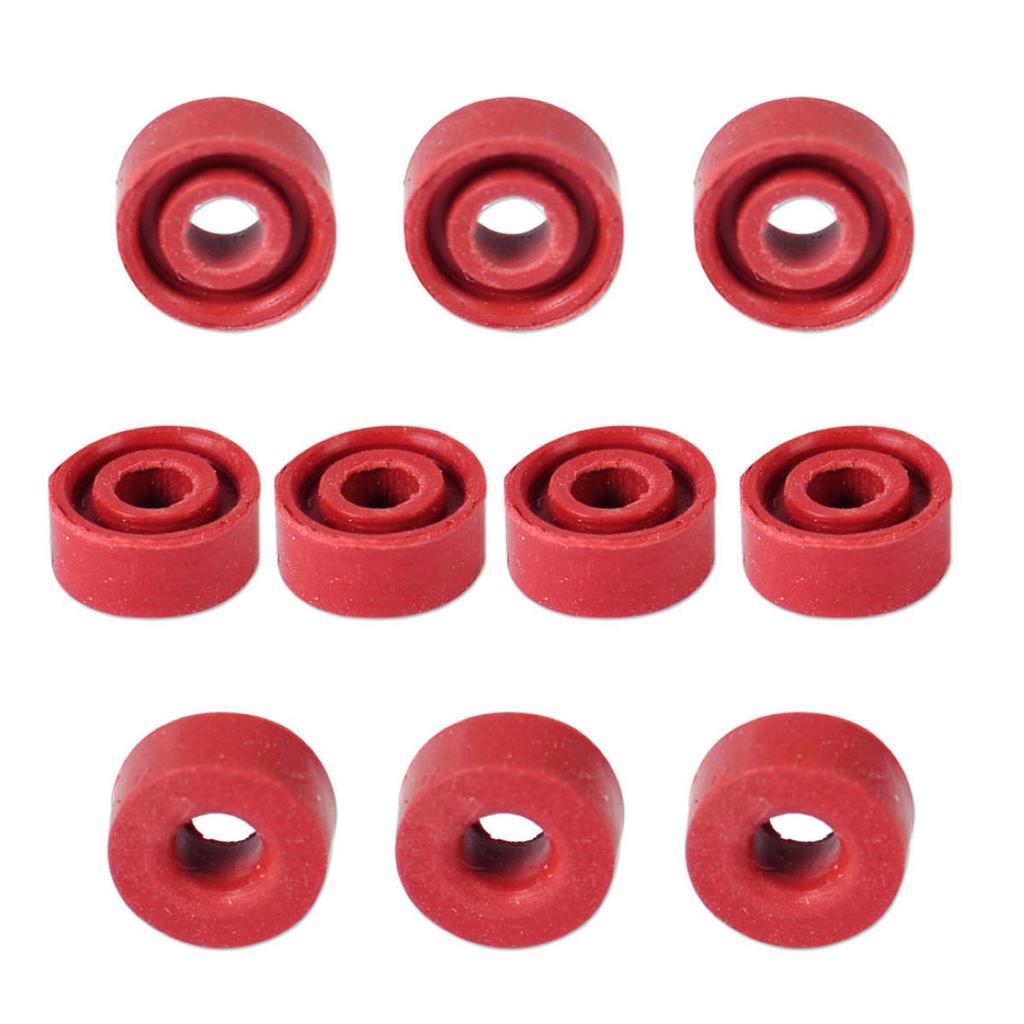 10 комплектов седла игольчатого поплавкового клапана карбюратора карбюратора, подходит для 398188 281144, новый красный цвет