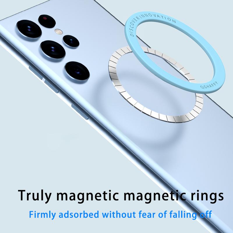 1/3/5 шт. Магнитное кольцо для мобильного телефона для Magsafe Универсальная ультратонкая магнитная пластина для листов беспроводной зарядки для iPhone 17 16