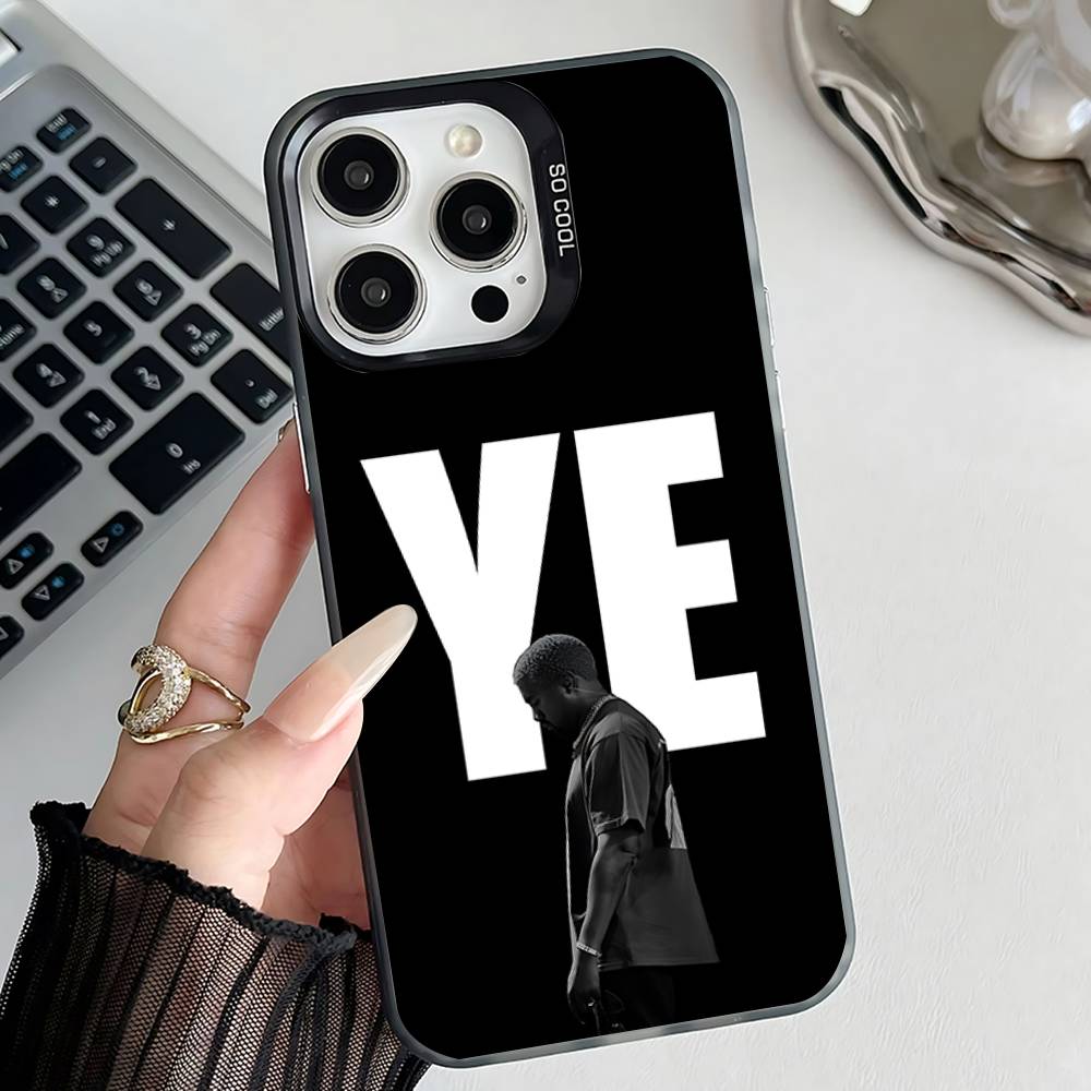 Чехол для телефона K-Kanye West Bully для iPhone 17,16,15,14,13,12,11,Pro,Max,Plus,E,Air,Mini Черный ТПУ Чехол