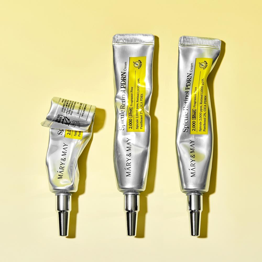 Mary&May Spicule Retinol PDRN Cream Smoothing Firming 15g Pore Refining Care