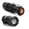 Q5 Led Flashlight, Aluminum Alloy 1200lm Adjustable Zoom Light Lamp, Non-slip Waterproof Long-range