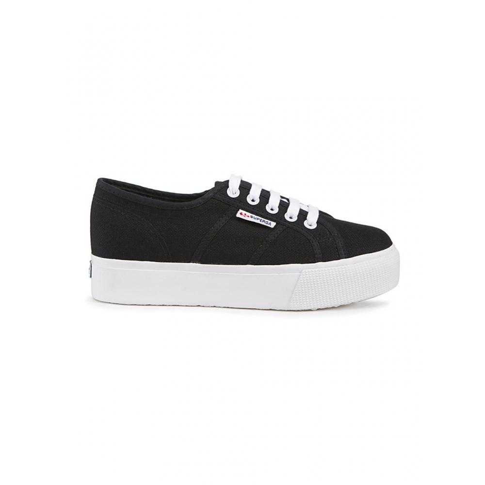 Кроссовки Superga 2735 Platform Sneakers Black S00cll0a91