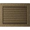 Vent Cover 22x30 Black and Gold with Blinds