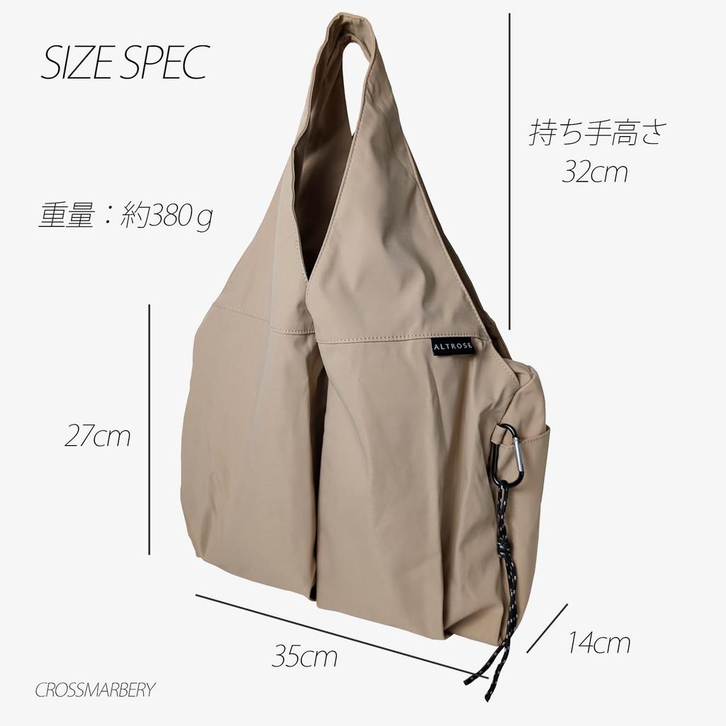 Большая большая сумка-тоут с множеством плечевых сумок, симпатичная сумка R62 черного цвета [Crossmarberry], вместимость, молния, нейлон, легкая, женская, стильная, молния,