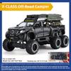 Масштаб 1/28 Mercedes Benz X-Class Exy 6X6 Автодом Внедорожный Фургон Литой Металлический Модель Автомобиля Модные Предметы Домашнего Обихода Праздничные Подарки для Мальчиков