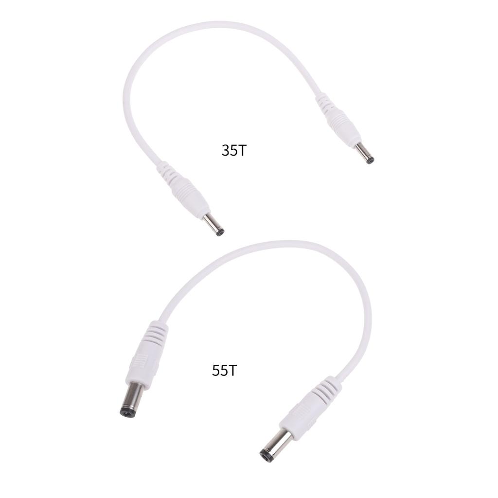 3.5x1.35mm 5.5x2.5mm DC Power Cable Leads/Men to Men/для видеонаблюдения, камер безопасности, светодиодных вывесок