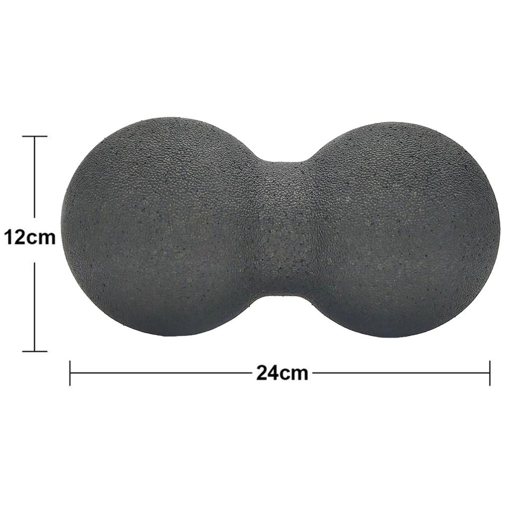 Набор массажных мячей из EPP, мяч для лакросса, легкий легкий мяч для спины, шеи, ног, глубокая ткань, миофасциальный релиз