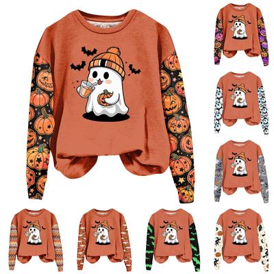 Женские осенне-зимние топы, женская толстовка с длинными рукавами, повседневные флисовые топы с круглым вырезом, свободный крой, половер