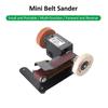 250W Mini Belt Sander Electric Bench Grinder Sanding Machine 7 Speed Adjustable Control Small