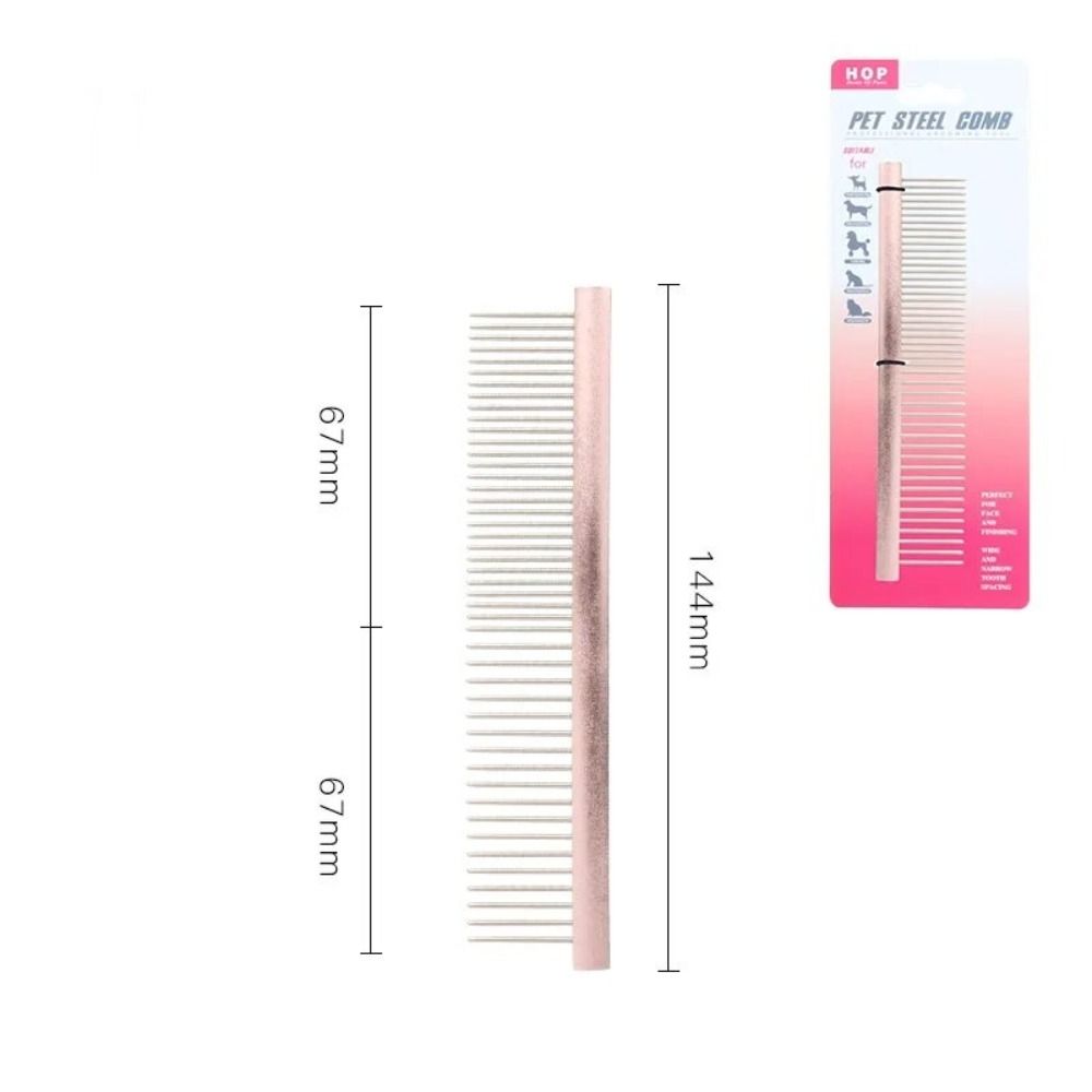 Расческа для удаления волос Pet Comb Light Алюминиевая чистящая щетка для триммера для волос Щетка для триммера для собак/кошек