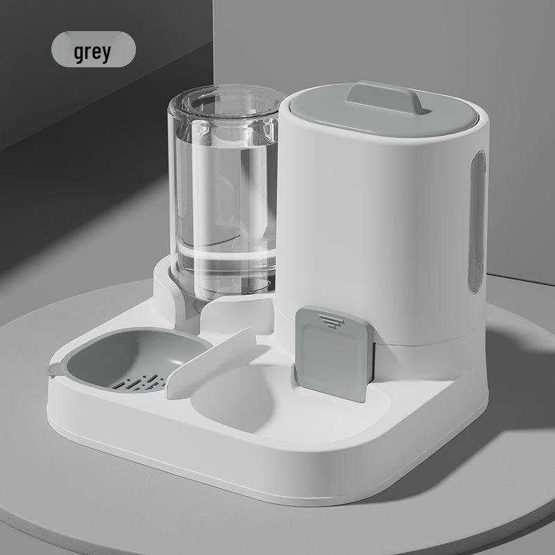 Автоматическая кормушка и поилка для домашних животных большой вместимости, двойные миски для кошек и собак