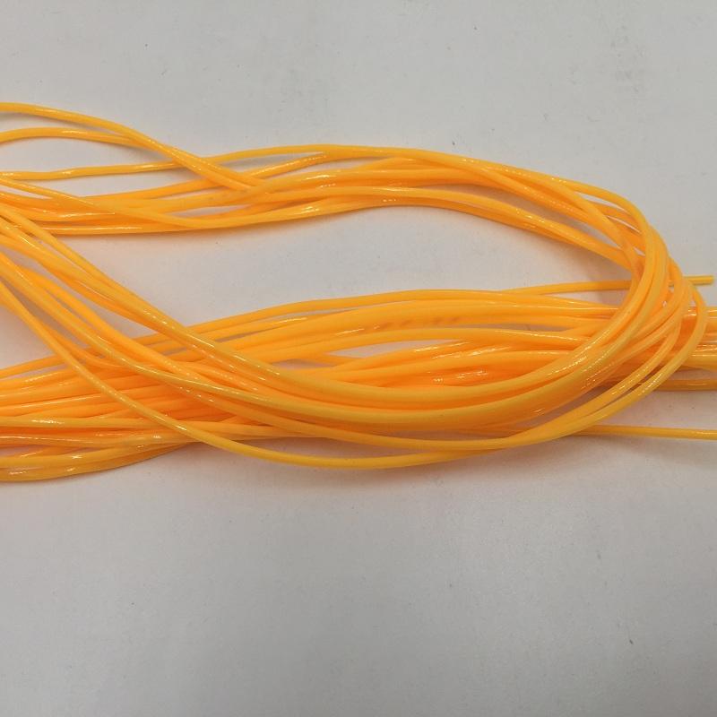 120pcs PVC Braided Ropes DIY Colorful Braided Wire DIY Braided String Rope Environmental Protection Plastic Hollow Tube (Pipe)