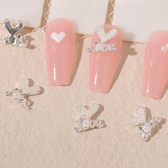 20 шт. украшения для ногтей яркий цвет блестящий визуальный эффект креативная форма многоцелевой легко наносится декоративный