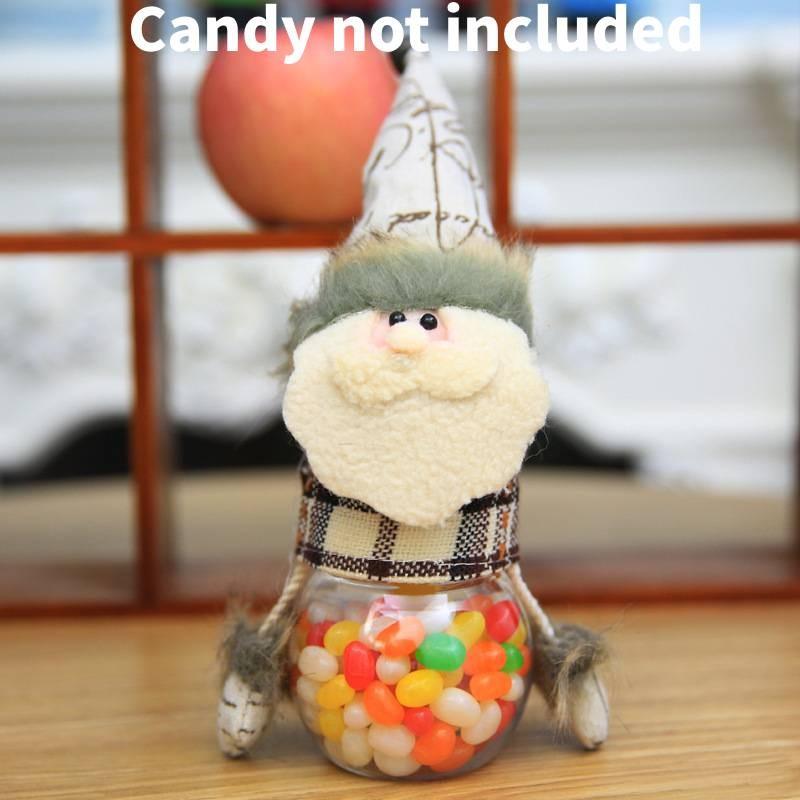 Delightful Christmas Candy Jar With Whimsical Reindeer For Kids Holiday Celebrations