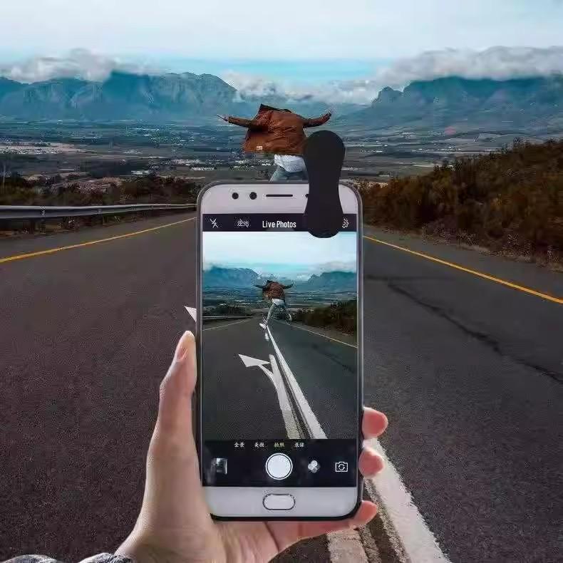 Универсальный HD широкоугольный и макрообъектив для мобильного телефона 0.45X для уличной трансляции