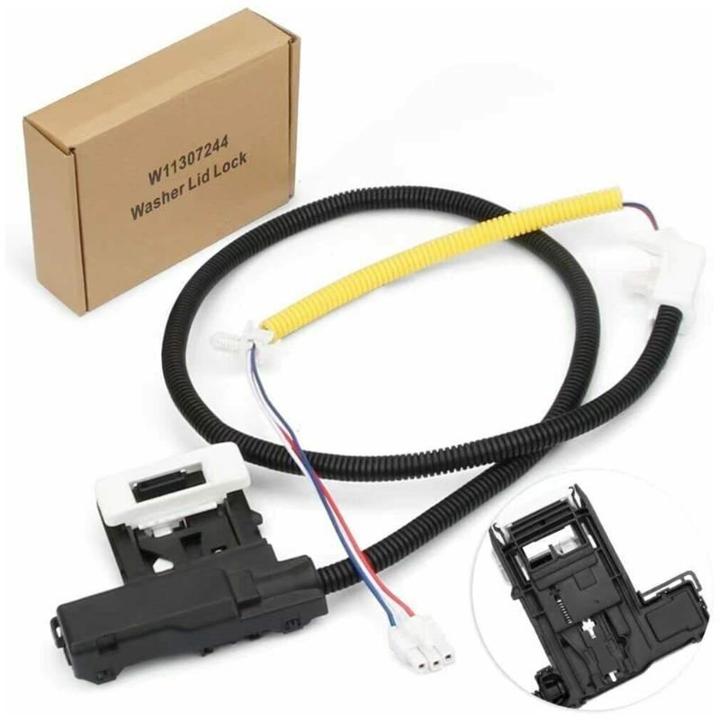 Washer Lid Lock Switch W11307244 Washer Lid Latches Assembly for Washing Machine Washer Door Lock Replacement Part