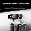 WVQ5   Metal Alloy Car Hook Randomly Pasted Storage Bracket Accessory For Mercedes Benz AMG W204 W205 W211 W212 W213 W176 GLA CLA
