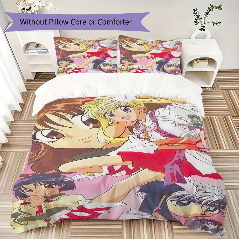 Phantom Thief Jeanne Pattern Bedding,Quilt Set Quilt Cover Pillowcase Home Birthday Gift(1 * duvet cover + 2 * pillowcase, without core)_lx