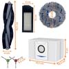 Accessory Pack for Ecovacs Deebot X1 Omni/X1 Turbo/T10 Turbo - Bag/Filter/Mop/Side Brush/Extractor Roller Phonillico®